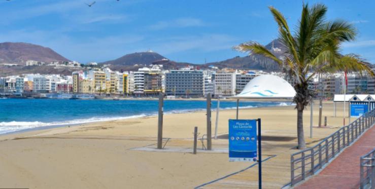 Atico Luxury Vista Mar Las Canteras 라스팔마스 외부 사진
