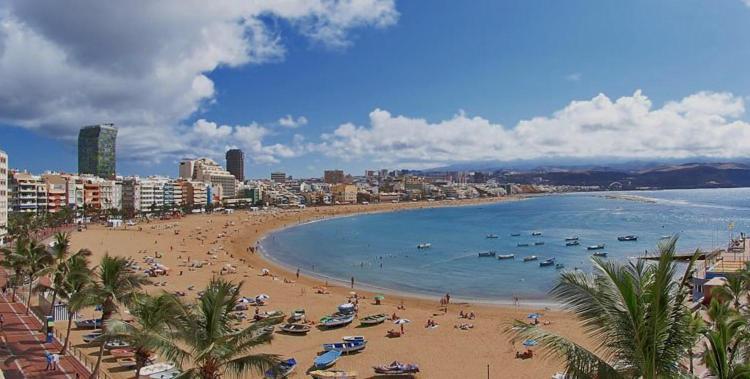 Atico Luxury Vista Mar Las Canteras 라스팔마스 외부 사진